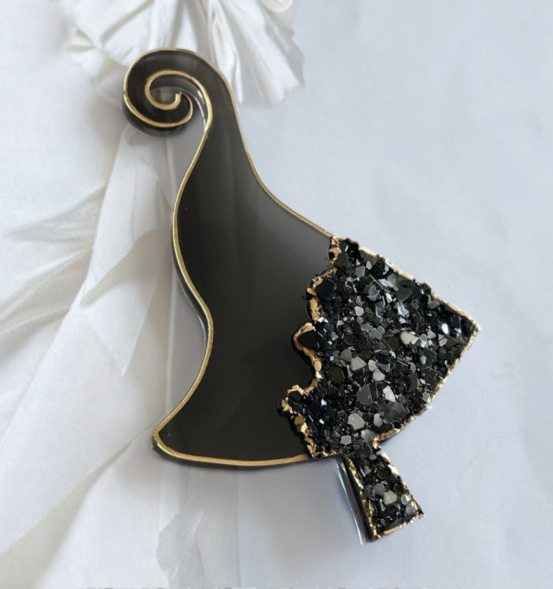 No. 258 Crystal Christmas Tree 2 Silicone Mold - image 1