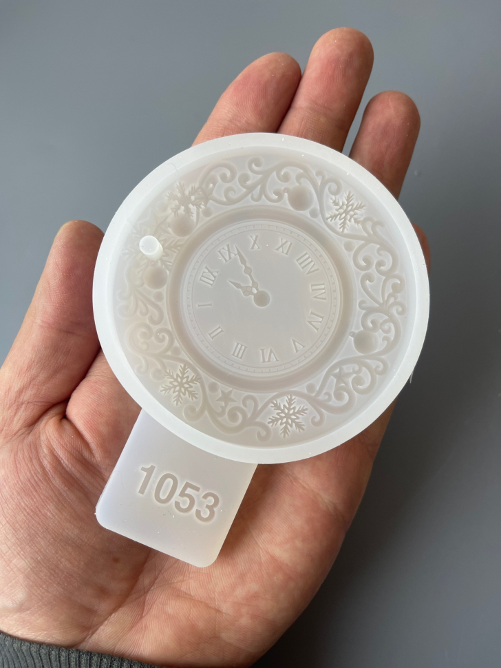 No. 1053 Clock, 3D Silicone Mold - image 2