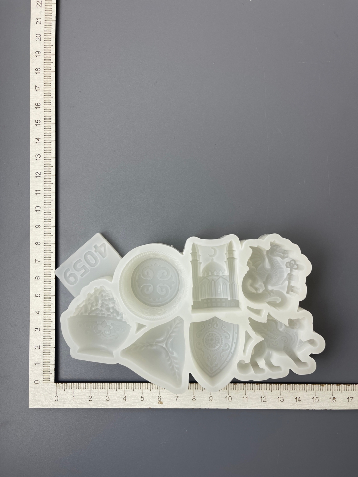 No. 4059 Tatar Folk Design Silicone Mold - image 3