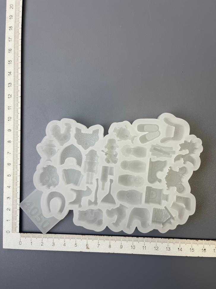 No. 4050 Russian Folk Design Silicone Mold - image 4