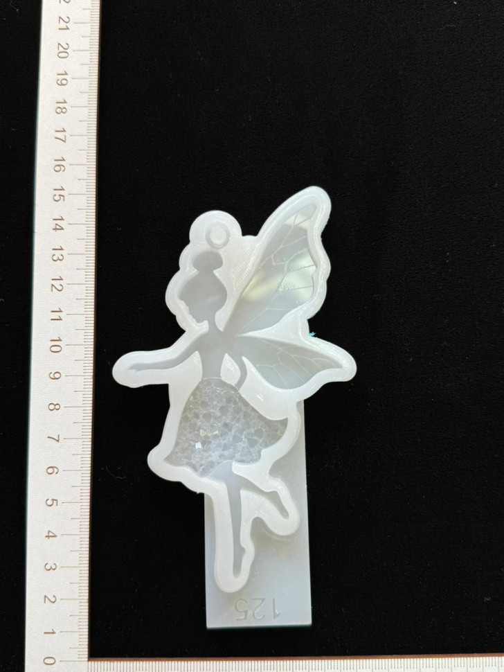 No. 125 Fairy with Crystal Skirt Silicone Mold - image 4
