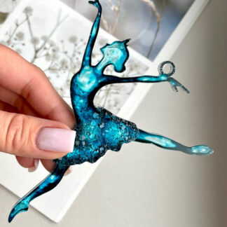 No. 734 Ballerina with Crystal Tutu Silicone Mold - image 1
