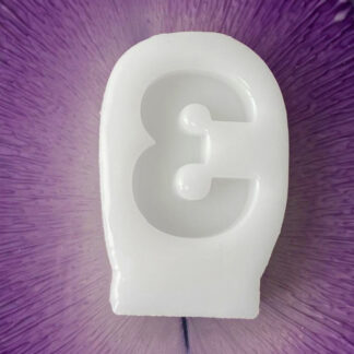 Number 3 Silicone Mold - image 1
