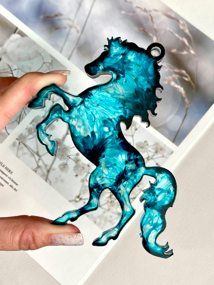 No. 717 Glossy Horse Silicone Mold - image 2