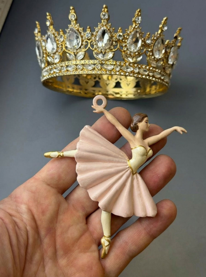 No. 269 Lifelike Ballerina Silicone Mold - image 3