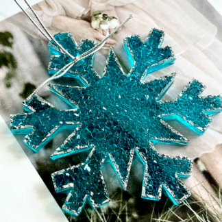 No. 107 Crystal Snowflake Silicone Mold - image 1