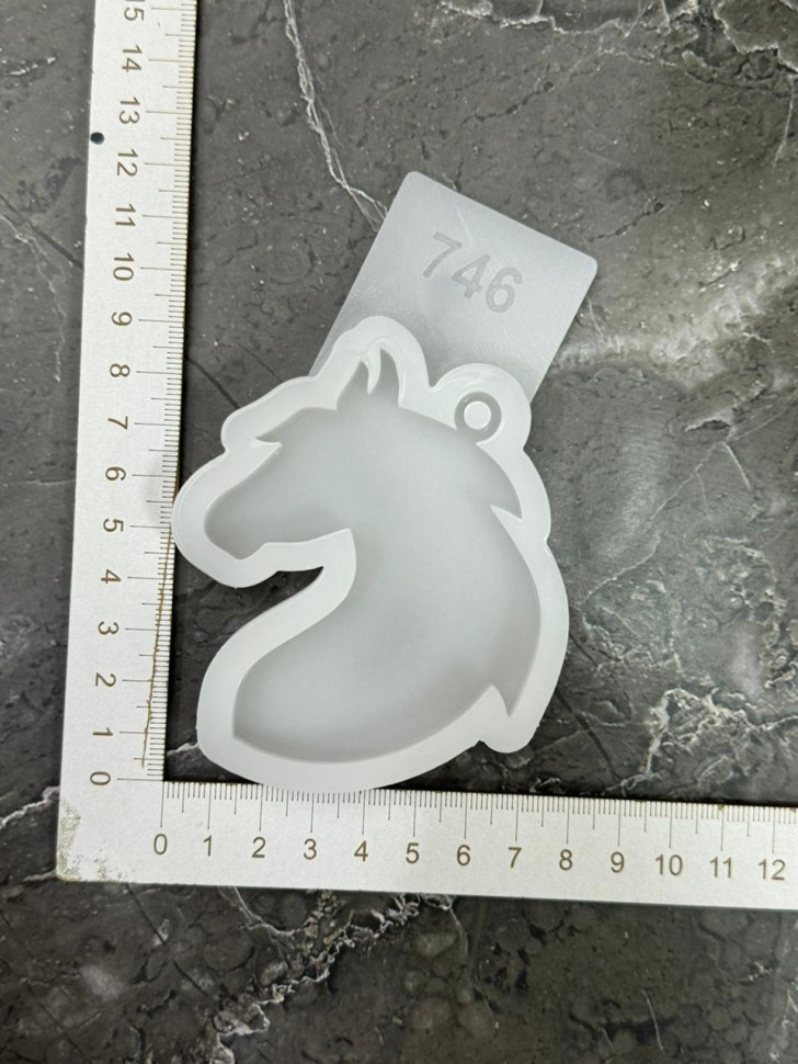 No. 750 Glossy Horse Silicone Mold - image 5