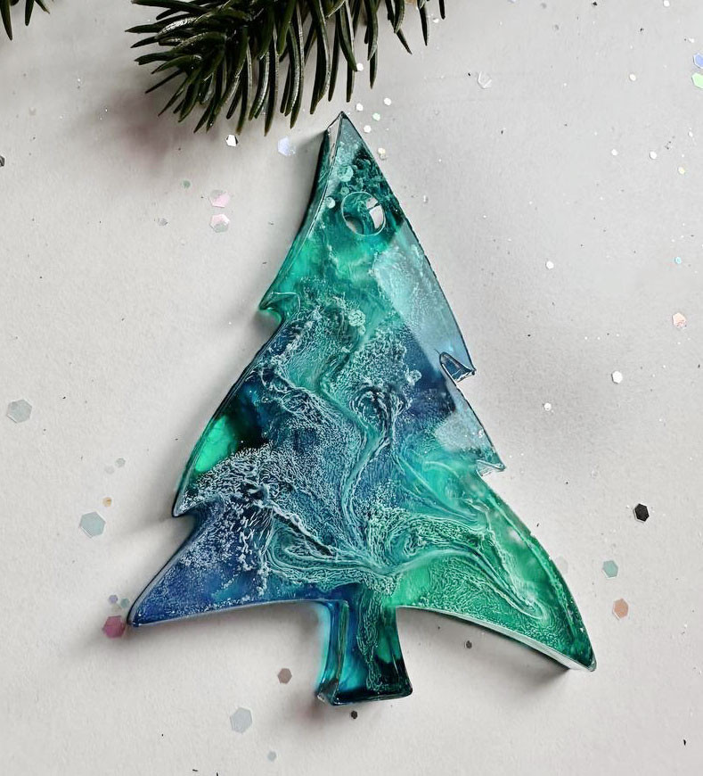 No. 207 Christmas Tree Silicone Mold - image 2