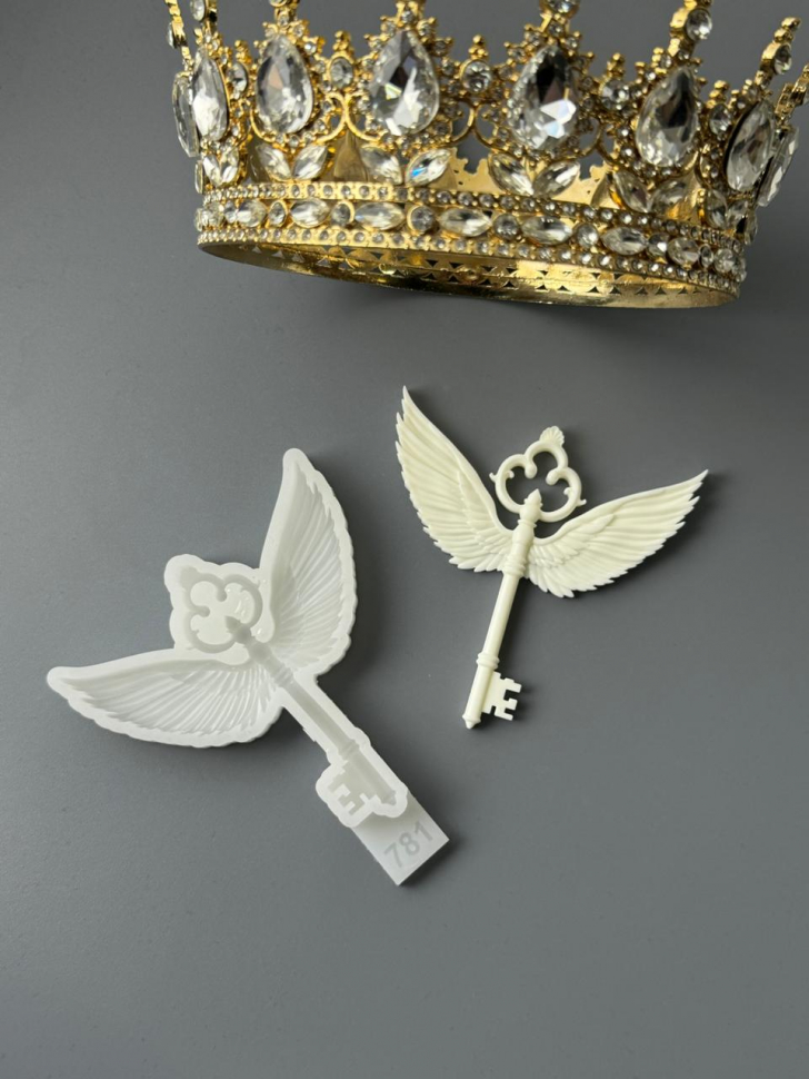 No. 781 Winged Key, 3D Silicone Mold - image 5