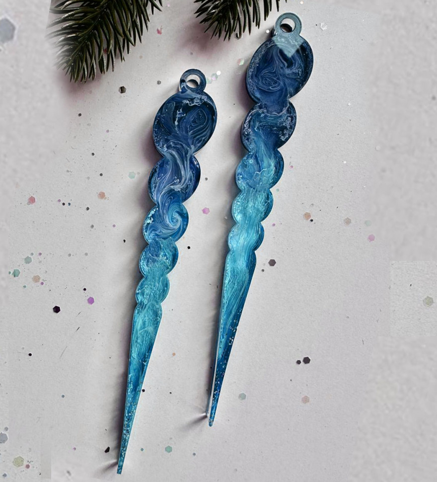 No. 234 Icicles Silicone Mold - image 1