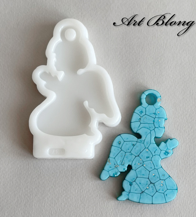 No. 137 Little Angel Silicone Mold - image 2