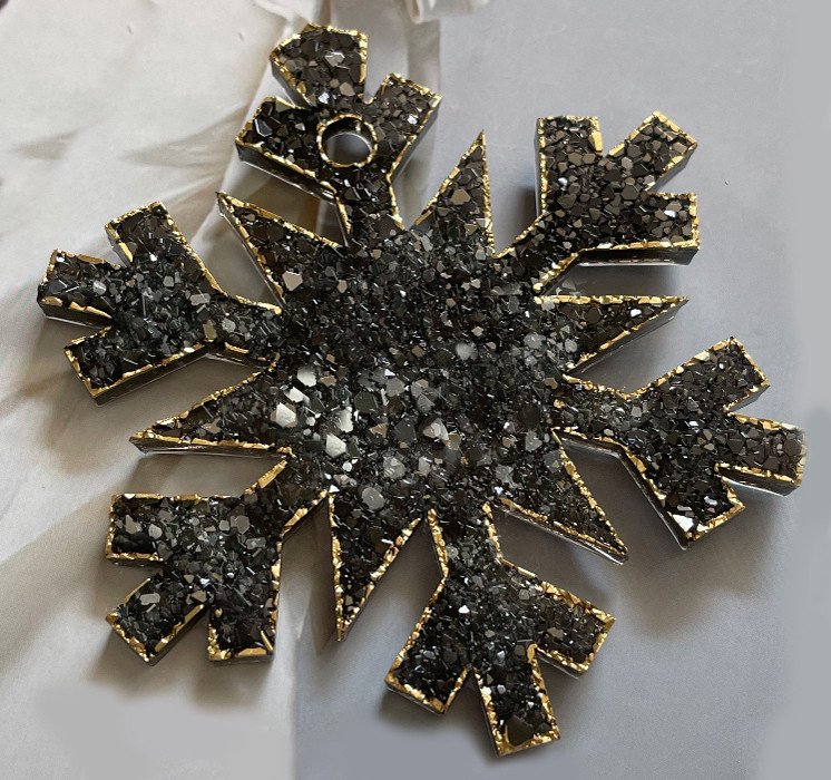 No. 107 Crystal Snowflake Silicone Mold - image 7