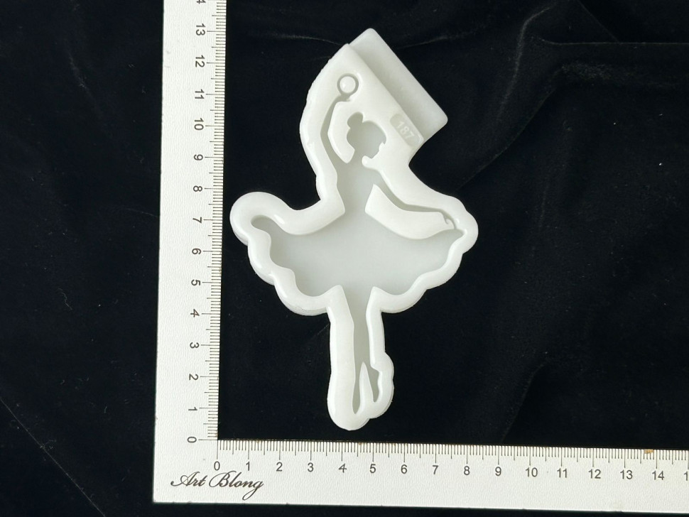 No. 187 Ballerina Silicone Mold - image 5