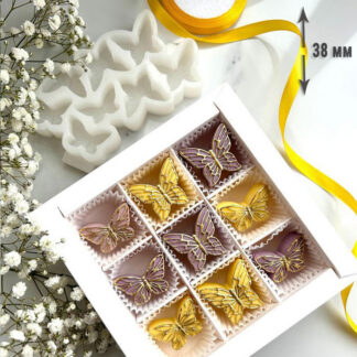 No. 978 Butterflies - Blong Silicone Mold - image 1