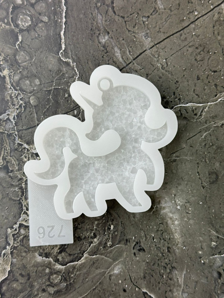 No. 726 Unicorn Silicone Mold - image 3