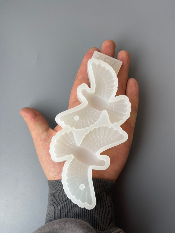 No. 732 Turtledove Pair Silicone Mold - image 4
