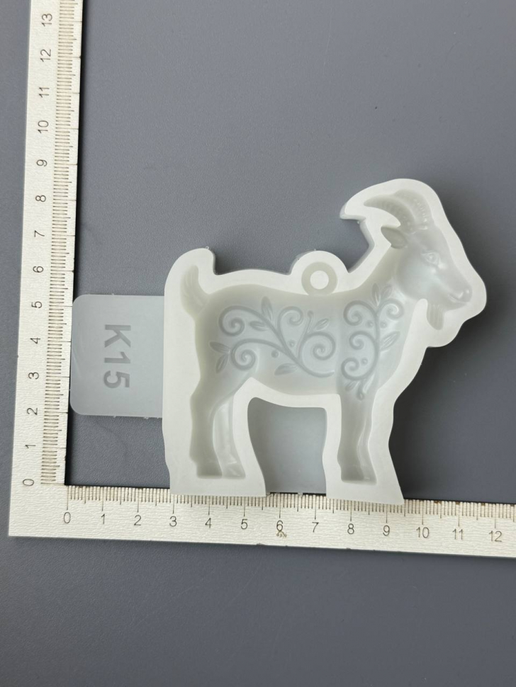 No. K20 Goat Silicone Mold - image 3