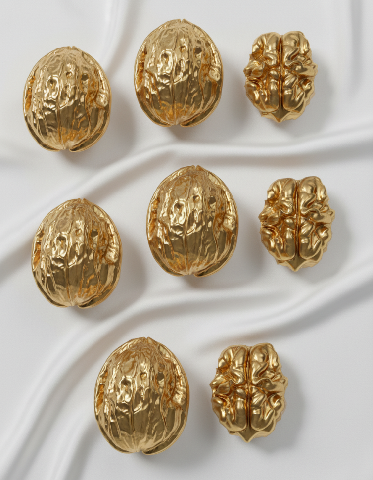 No. 4078 Walnuts Silicone Mold - image 5