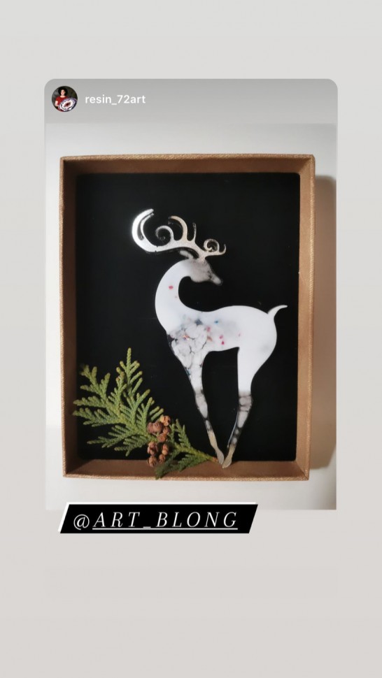 No. 235 Christmas Reindeer Silicone Mold - image 6