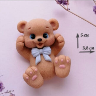 No. 1036 Bear Cub Silicone Mold - image 1