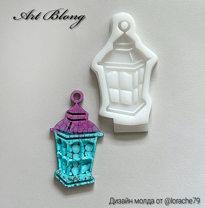 No. 114 Lantern, 3D Silicone Mold - image 4
