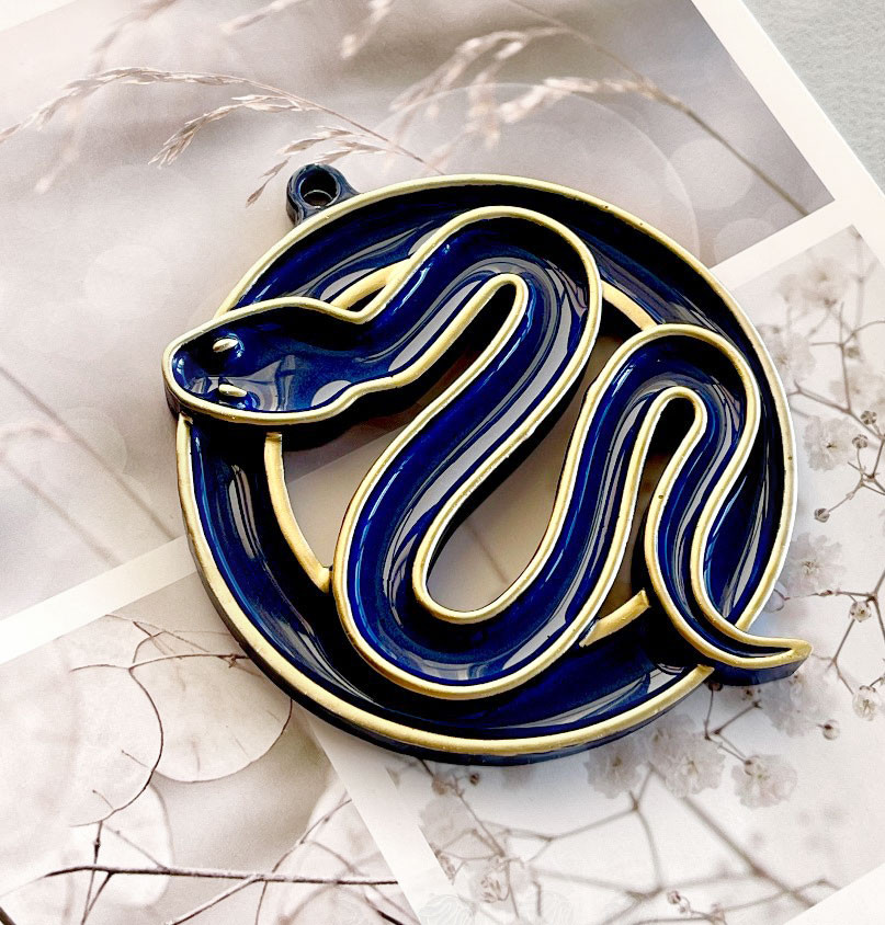 Snake in a Bauble Silicone Mold - image 1