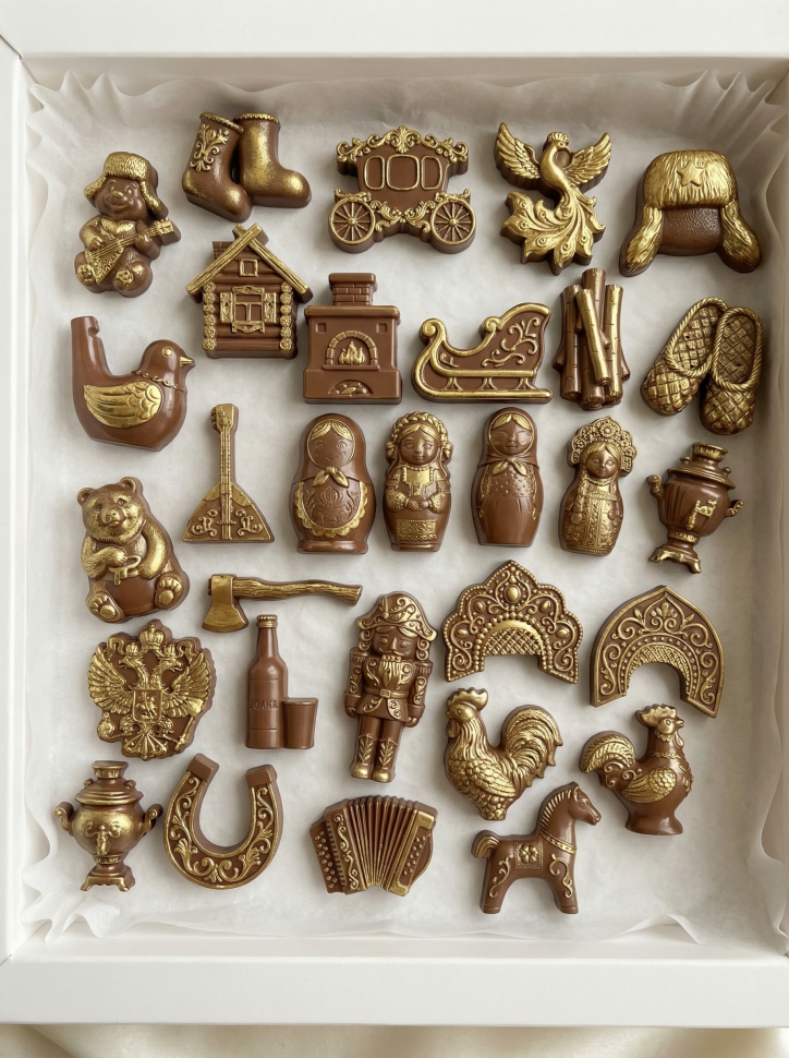 No. 4050 Russian Folk Design Silicone Mold - image 6