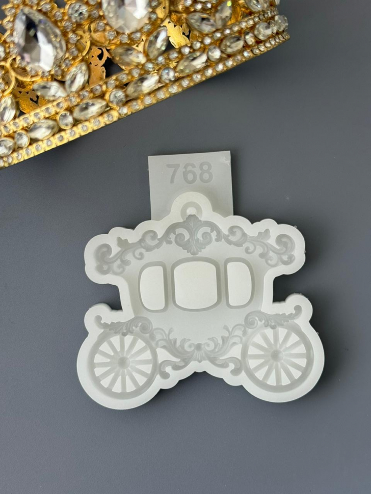 No. 768 Ornate Carriage, 3D Silicone Mold - image 7