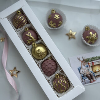 No. 988 Christmas Baubles Silicone Mold - image 1