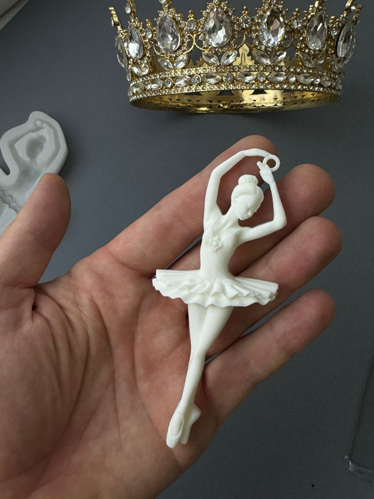No. 784 Ballerina Silicone Mold - image 2