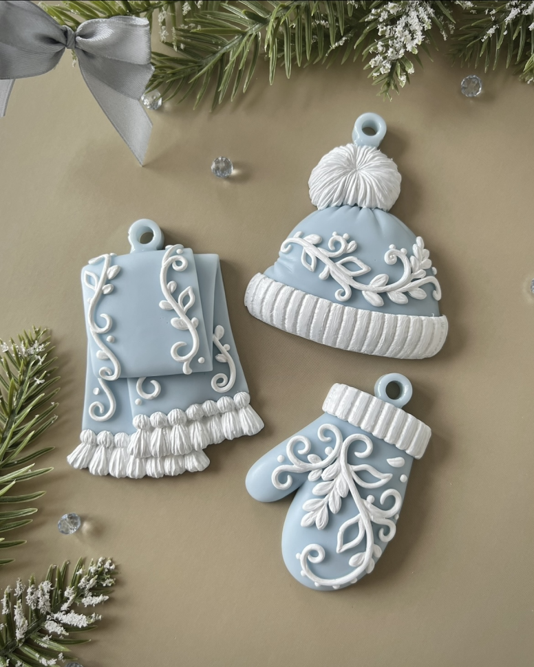 No. 713 Scarf Silicone Mold - image 5