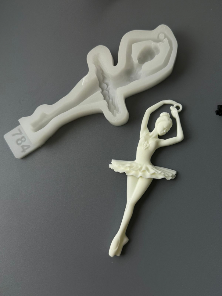 No. 784 Ballerina Silicone Mold - image 4