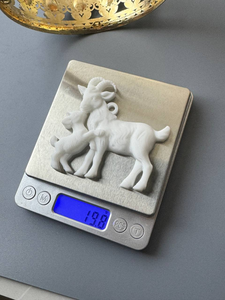 No. K13 Goat and Kid Silicone Mold - image 3