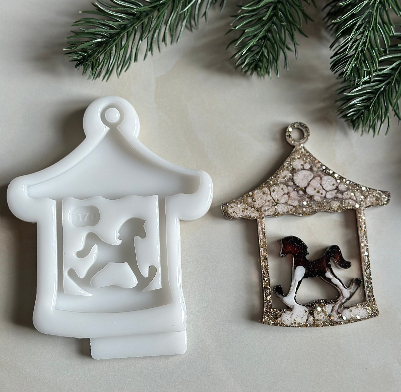 No. 170 Carousel Silicone Mold - image 3