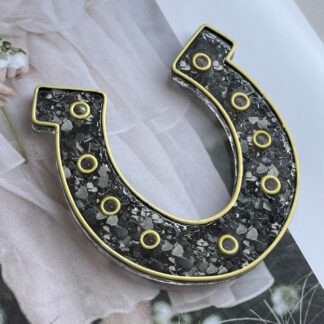 No. 169 Crystal Horseshoe, 7.5 cm Silicone Mold - image 1