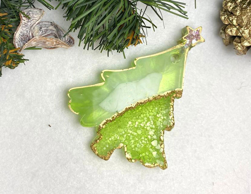 No. 133 Crystal Christmas Tree Silicone Mold - image 2