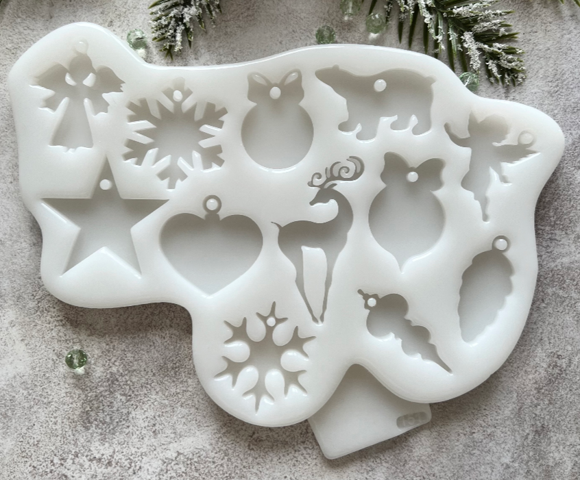 No. 151 Small Christmas Ornaments Silicone Mold - image 2