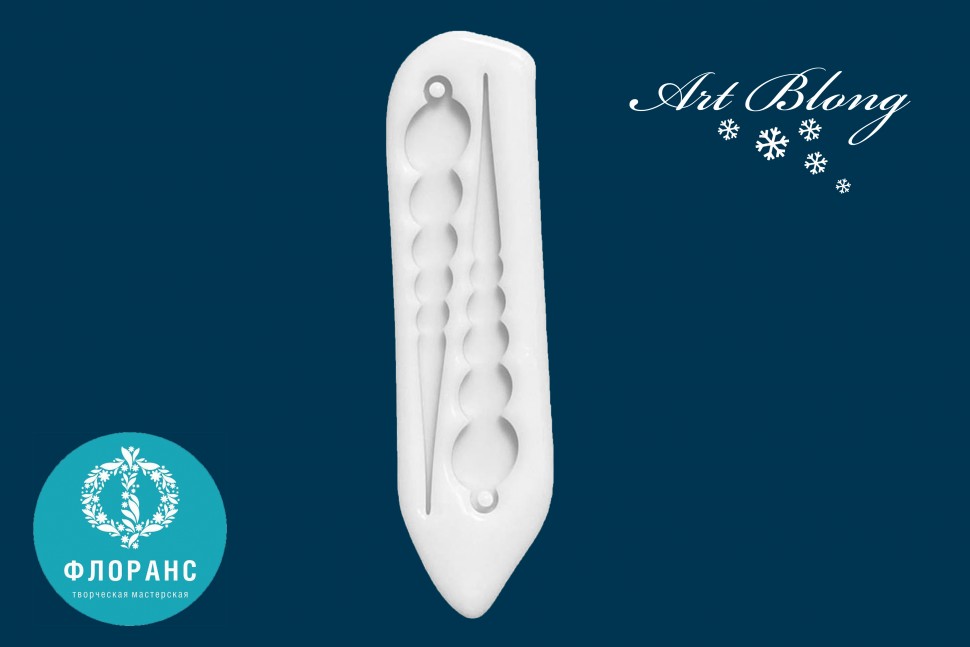 No. 234 Icicles Silicone Mold - image 3