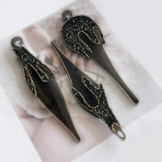 No. 257 Crystal Icicles, 3 Cavities Silicone Mold - image 1