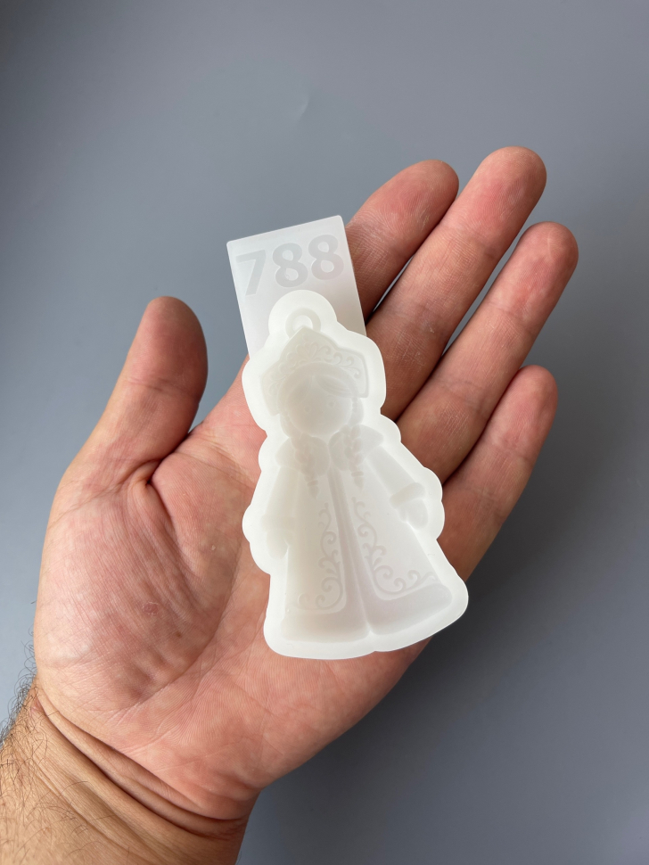 No. 788 Snow Maiden Silicone Mold - image 2