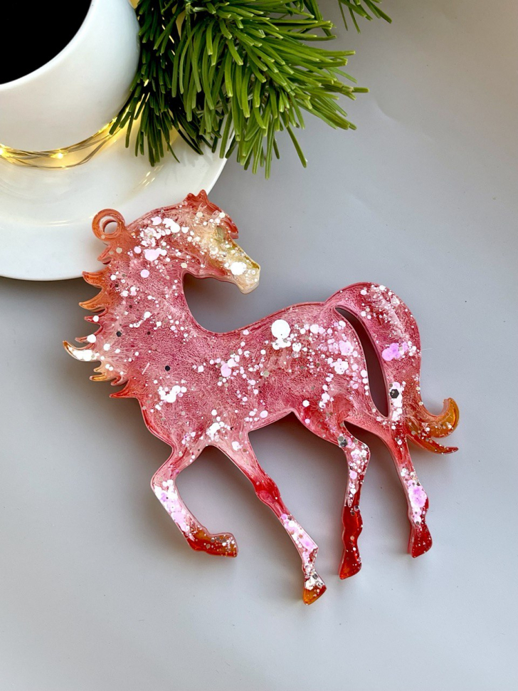 No. 786 Glossy Horse Silicone Mold - image 3