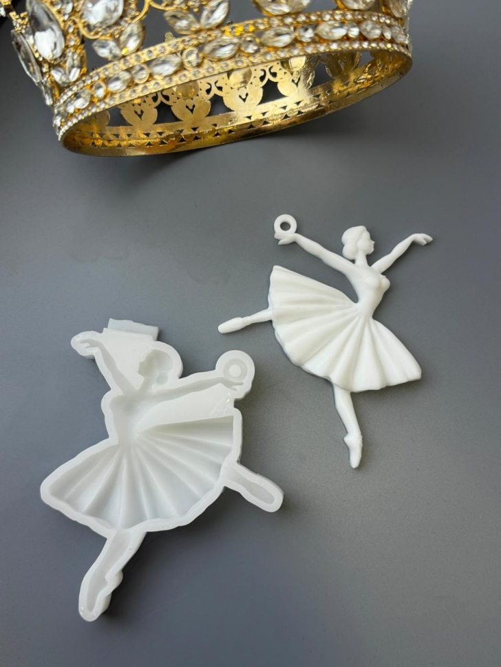 No. 269 Lifelike Ballerina Silicone Mold - image 4