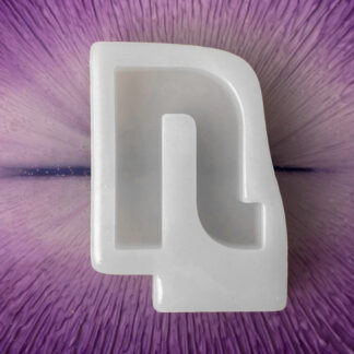 Cyrillic Letter El Silicone Mold - image 1