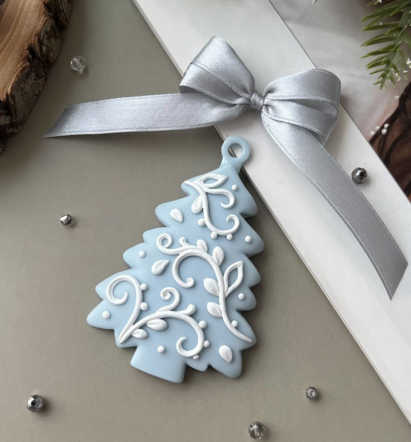No. 163 Christmas Tree Silicone Mold - image 3
