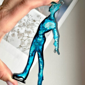 No. 731 Figure Skater Silicone Mold - image 1