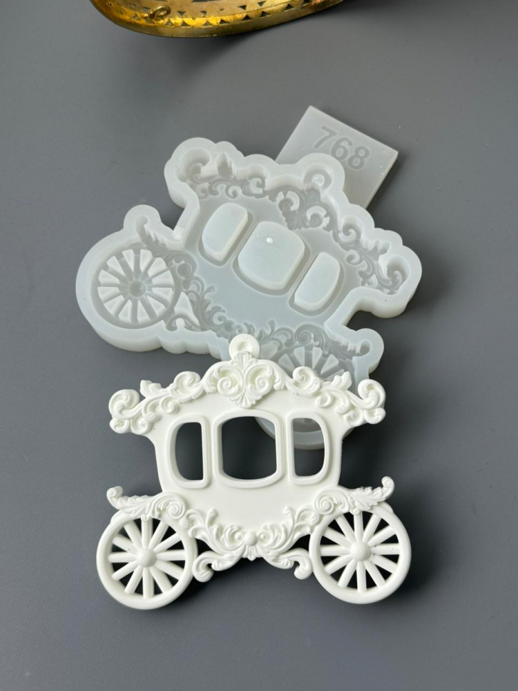 No. 768 Ornate Carriage, 3D Silicone Mold - image 4