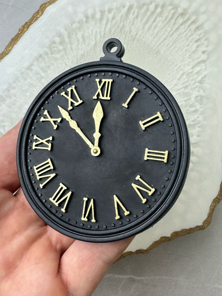 No. 276 Chiming Clock Silicone Mold - image 3
