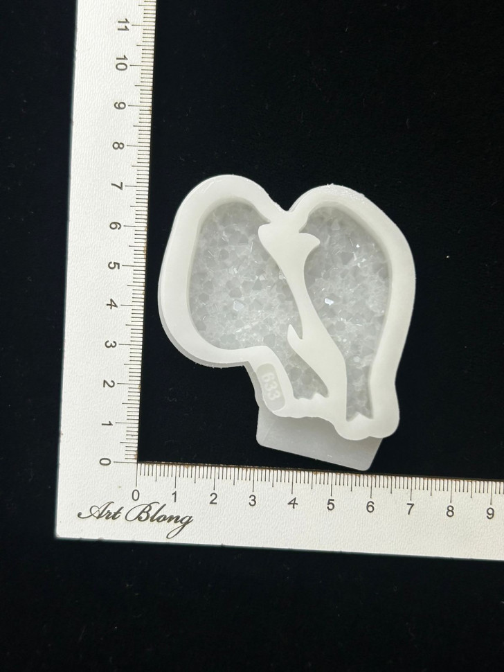 No. 633 Crystal Birds Silicone Mold - image 4