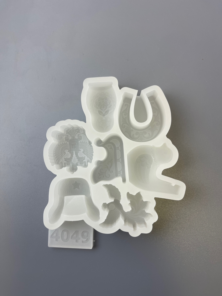 No. 4049 Russian Folk Design Silicone Mold - image 9