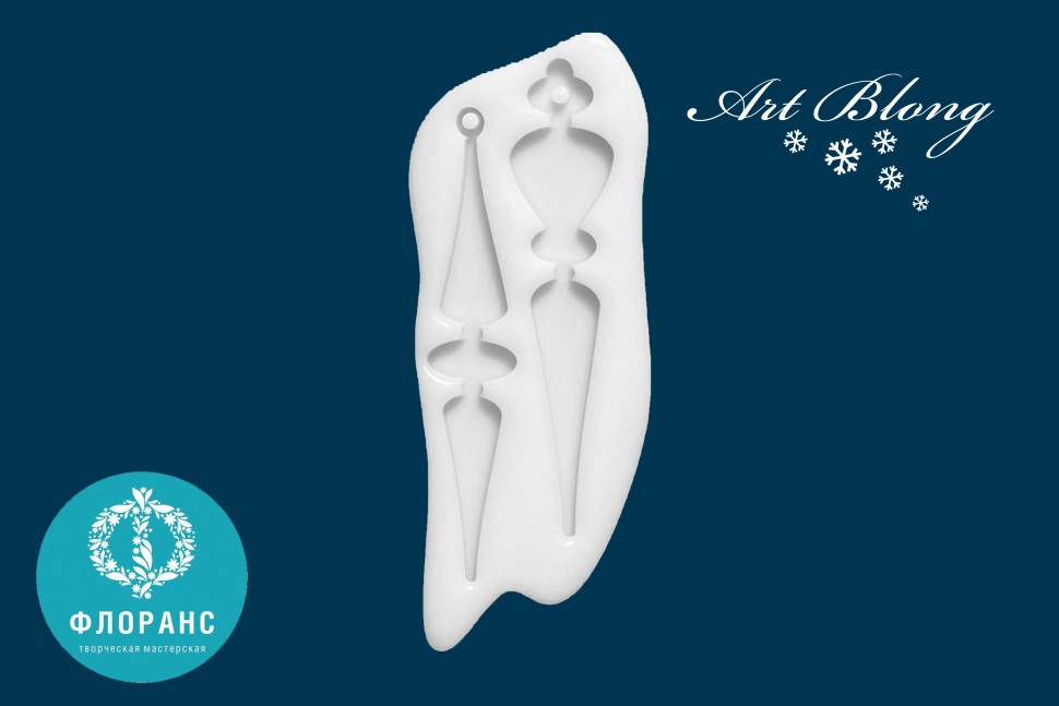No. 247 Icicles Silicone Mold - image 3